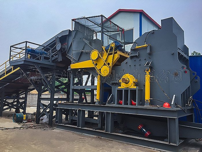 廢鋼破碎生產(chǎn)線